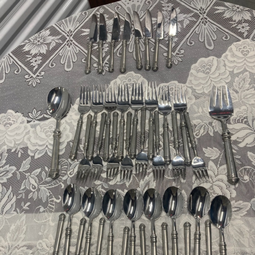 Pewter flatware - Picture 2 of 2